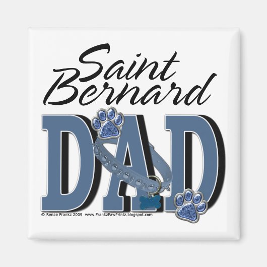 Saint Bernard DAD Magneet (Voorkant)