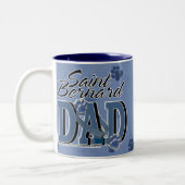 Saint Bernard DAD Tweekleurige Koffiemok (Links)