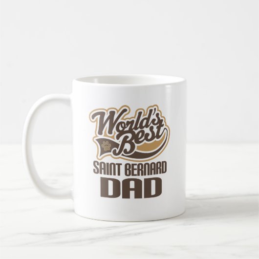 Saint Bernard Dad (Worlds Best) Koffiemok (Links)