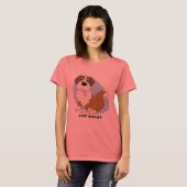 Saint Bernard Dames Ringer T-Shirt (Voorkant volledig)