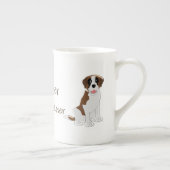 Saint Bernard Design - Gepersonaliseerd Porselein Kop (Rechts)