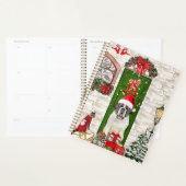 Saint Bernard Dog Kerstmis Planner (Display)