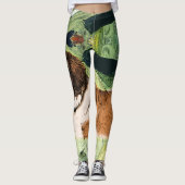 Saint Bernard Dog Leggings (Voorkant)