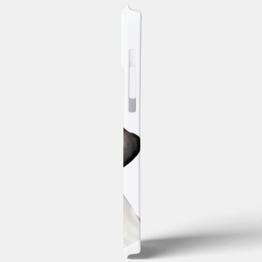 Saint Bernard Dog met harten Valentijnsdag Case-Mate iPhone Case (Achterkant / Links)