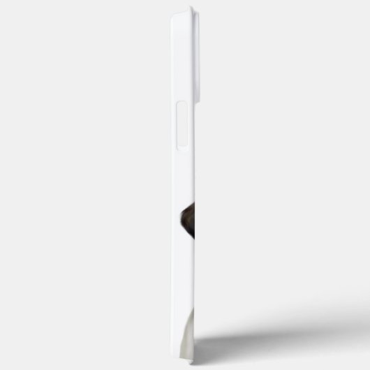 Saint Bernard Dog met harten Valentijnsdag Case-Mate iPhone Case (Achterkant / Rechts)