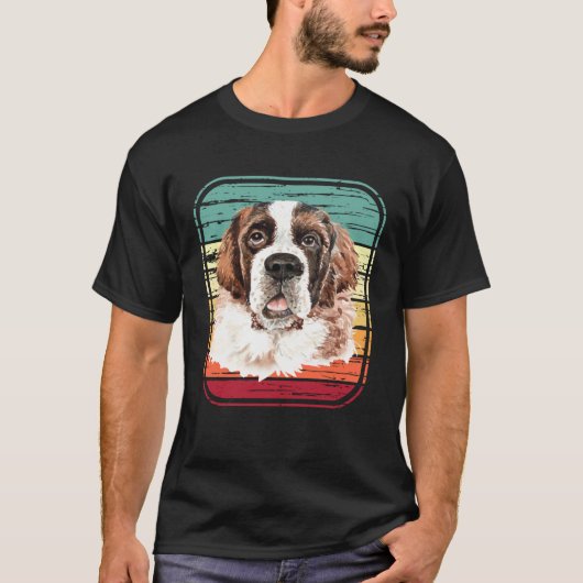 Saint Bernard Dog Mom or Dad St Bernard T-shirt (Voorkant)