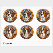 Saint Bernard Dog Sticker Pack (Vel)