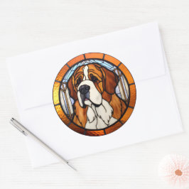 Saint Bernard Dog Sticker Pack