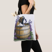 Saint Bernard Dog Tote Bag (Dichtbij)