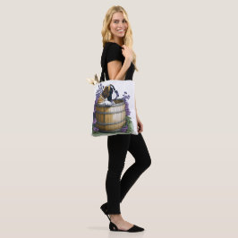 Saint Bernard Dog Tote Bag