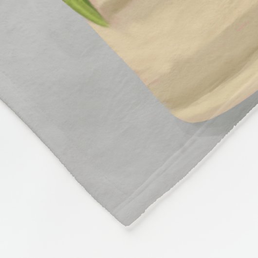 Saint Bernard Dog Valentijnsdag KissingBooth Fleece Deken (Hoek)