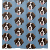 Saint Bernard Douchegordijn (Voorkant)