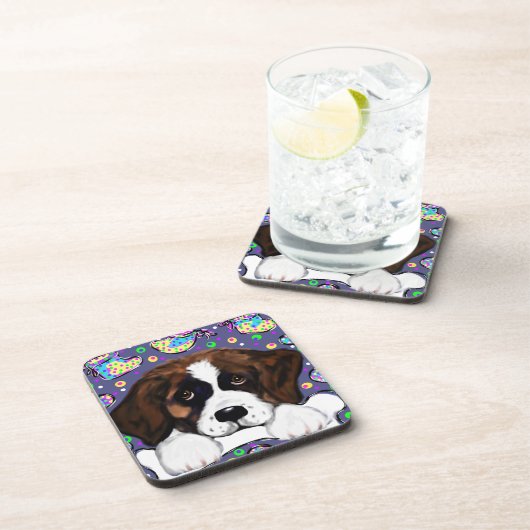 Saint Bernard Drankjes Onderzetter (Rechterzijde)