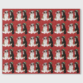Saint Bernard en Bernese Mountain Dog  Cadeaupapier (Vlak)