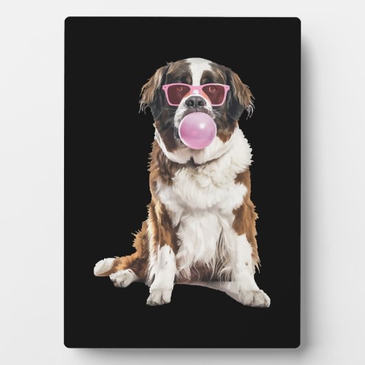 Saint Bernard Fotoplaat (voorkant)