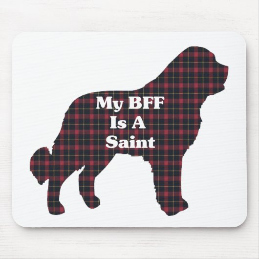 Saint Bernard Gifts Muismat (Voorkant)