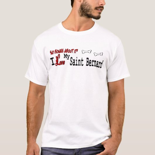 Saint Bernard Gifts T-shirt (Voorkant)