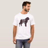 Saint Bernard Gifts T-shirt (Voorkant volledig)