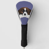 Saint Bernard  Golfheadcover (Voorkant)