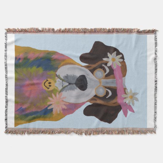 Saint Bernard Hippie Deken (Voorkant)