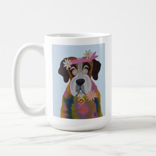 Saint Bernard Hippie Koffiemok (Links)