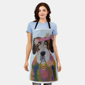 Saint Bernard Hippie Schort (Gedragen)