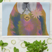 Saint Bernard Hippie Theedoek (Gevouwen)