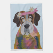 Saint Bernard Hippie Theedoek (Verticaal)