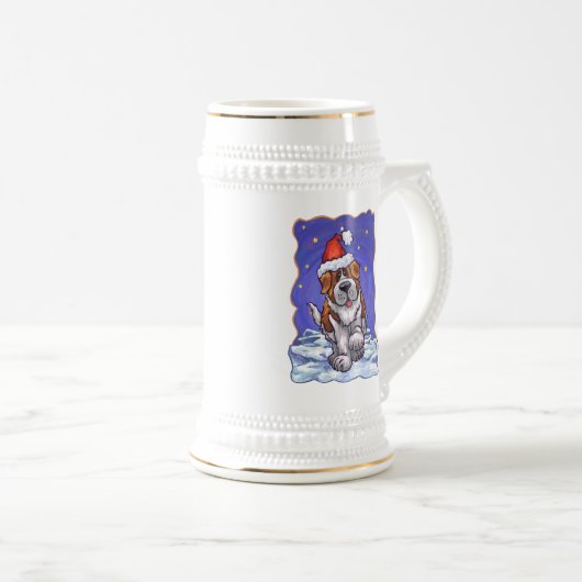 Saint Bernard Holiday Bierpul (Voorkant rechts)