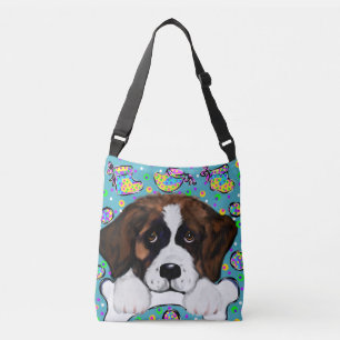 SAINT BERNARD HOND  CROSSBODY TAS