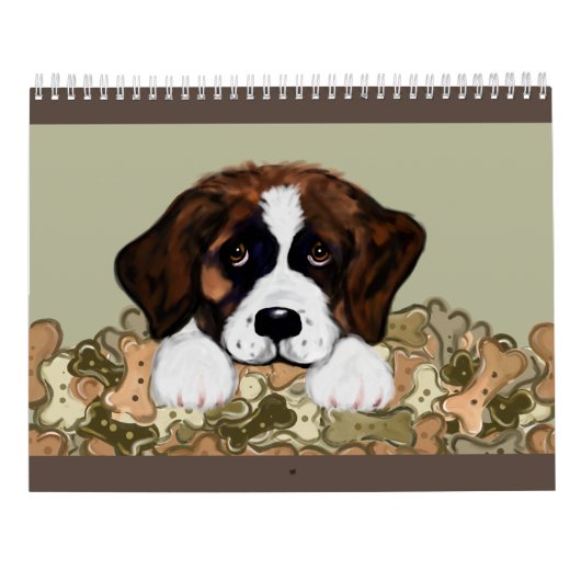 Saint Bernard Kalender (Achterkant)