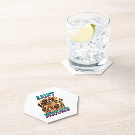 Saint Bernard Kartonnen Onderzetters (Insitu)