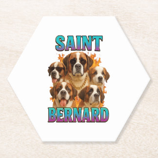 Saint Bernard  Kartonnen Onderzetters