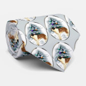 Saint Bernard kerstcadeaus Stropdas (Opgerold)