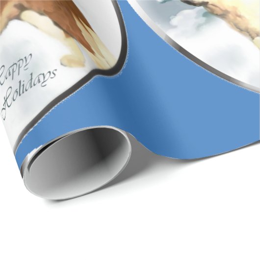 Saint Bernard Kerstmis Cadeaupapier (Rol Hoek)