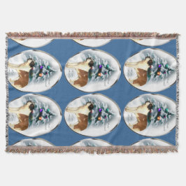 Saint Bernard Kerstmis Deken