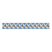 Saint Bernard Kerstmis Grosgrain Lint (Voorkant)