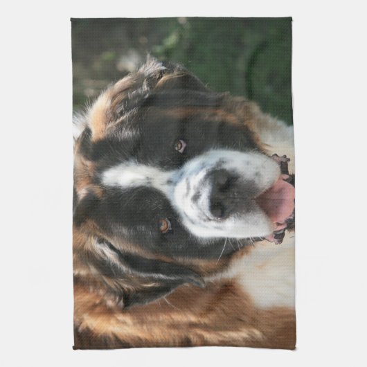 Saint Bernard Kitchen Towel Theedoek (Verticaal)