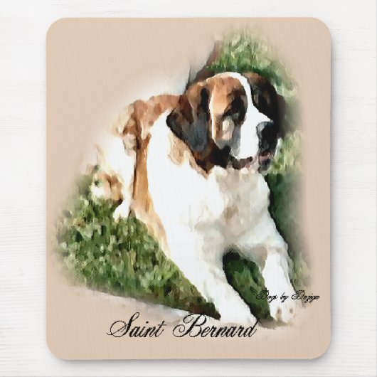 Saint Bernard Kunstcadeaus Muismat (Voorkant)