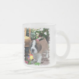 Saint Bernard Kunstgeschenken Matglas Koffiemok