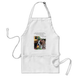 Saint Bernard Kunstgeschenken Standaard Schort