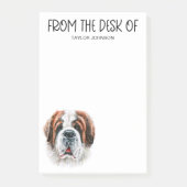 Saint Bernard liefhebber Post-it® Notes (Voorkant)