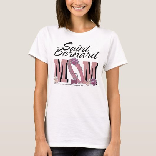 Saint Bernard Ma - Mae T-shirt (Voorkant)