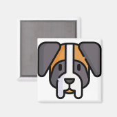 Saint Bernard Magneet (Voorkant / Achterkant)