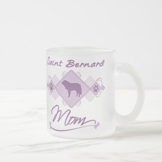 Saint Bernard mama Matglas Koffiemok (Rechts)