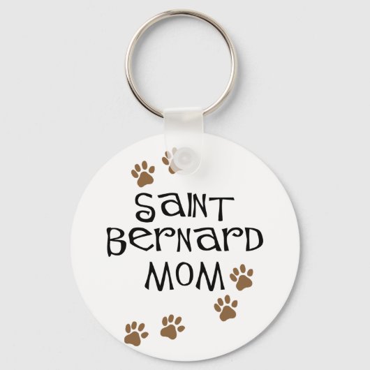 Saint Bernard mama Sleutelhanger (Voorkant)