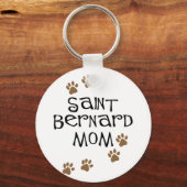 Saint Bernard mama Sleutelhanger (Voorkant)