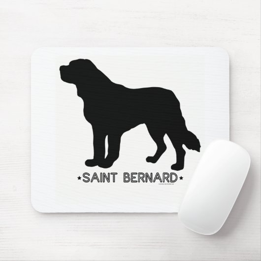 Saint Bernard Mousepad Muismat (Met muis)