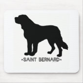 Saint Bernard Mousepad Muismat (Voorkant)