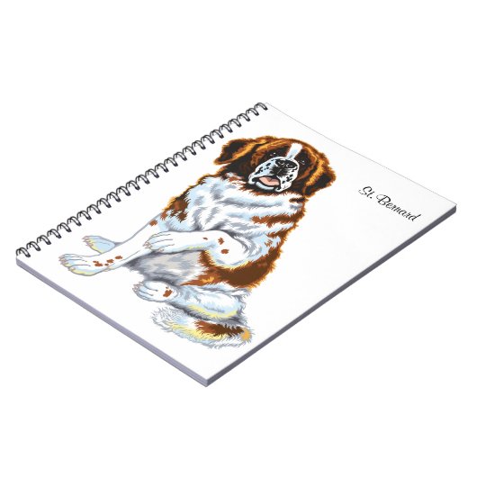 saint bernard notitieboek (Linkerzijde)